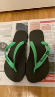 Flip-Flops Grösse 35/36 Sommerlich Grün/Schwarz