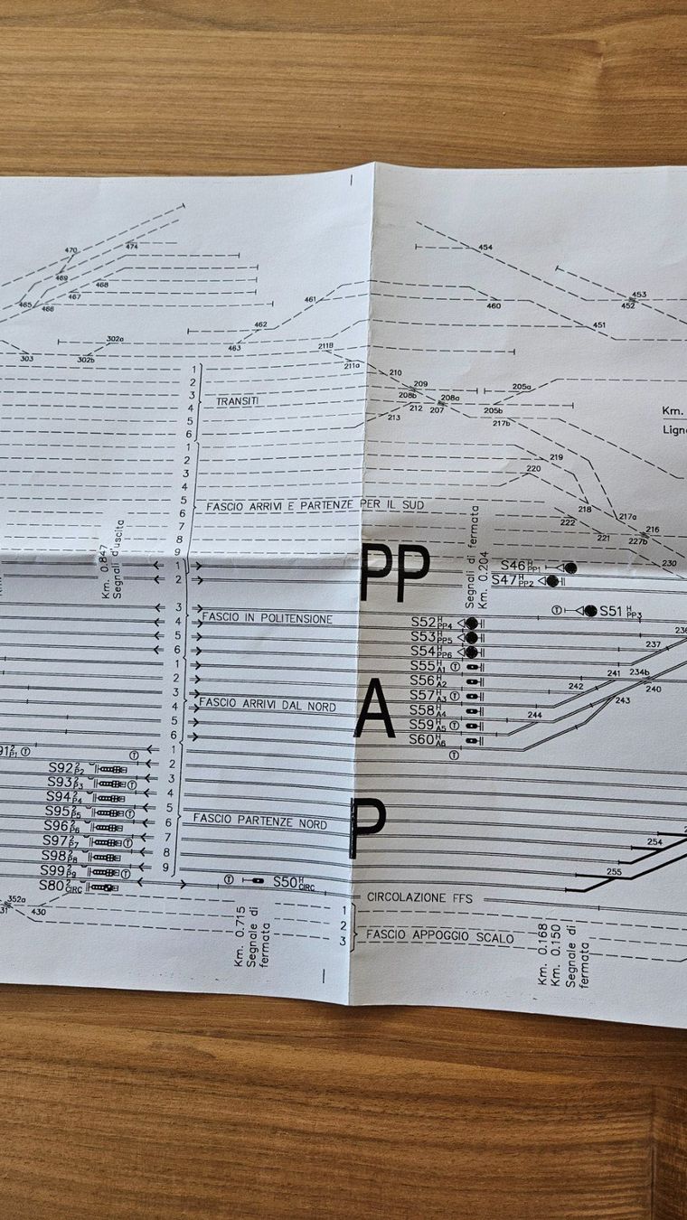Documenti: SBB CFF FFS DOMO 2, Schematischer Plan & Dokumentation (f/i) – Usato da Glis venduto da dupont29 4