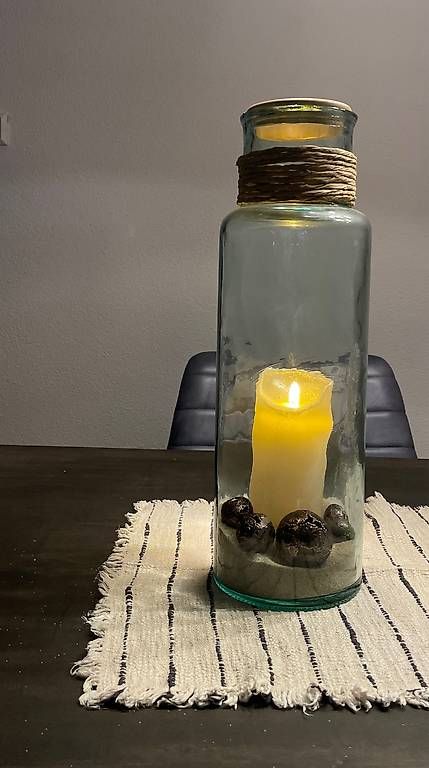 Lampade: Deko Leuchte im Glas – Usato da Birrwil venduto da Borro 4