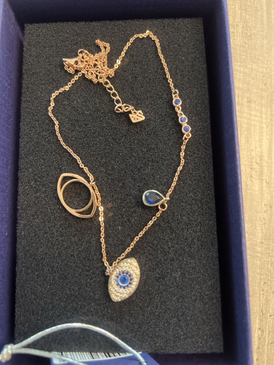 Swarovski Catenine: Swarovski halskette eye – Usato da Root venduto da Fashionhomeandmore 1
