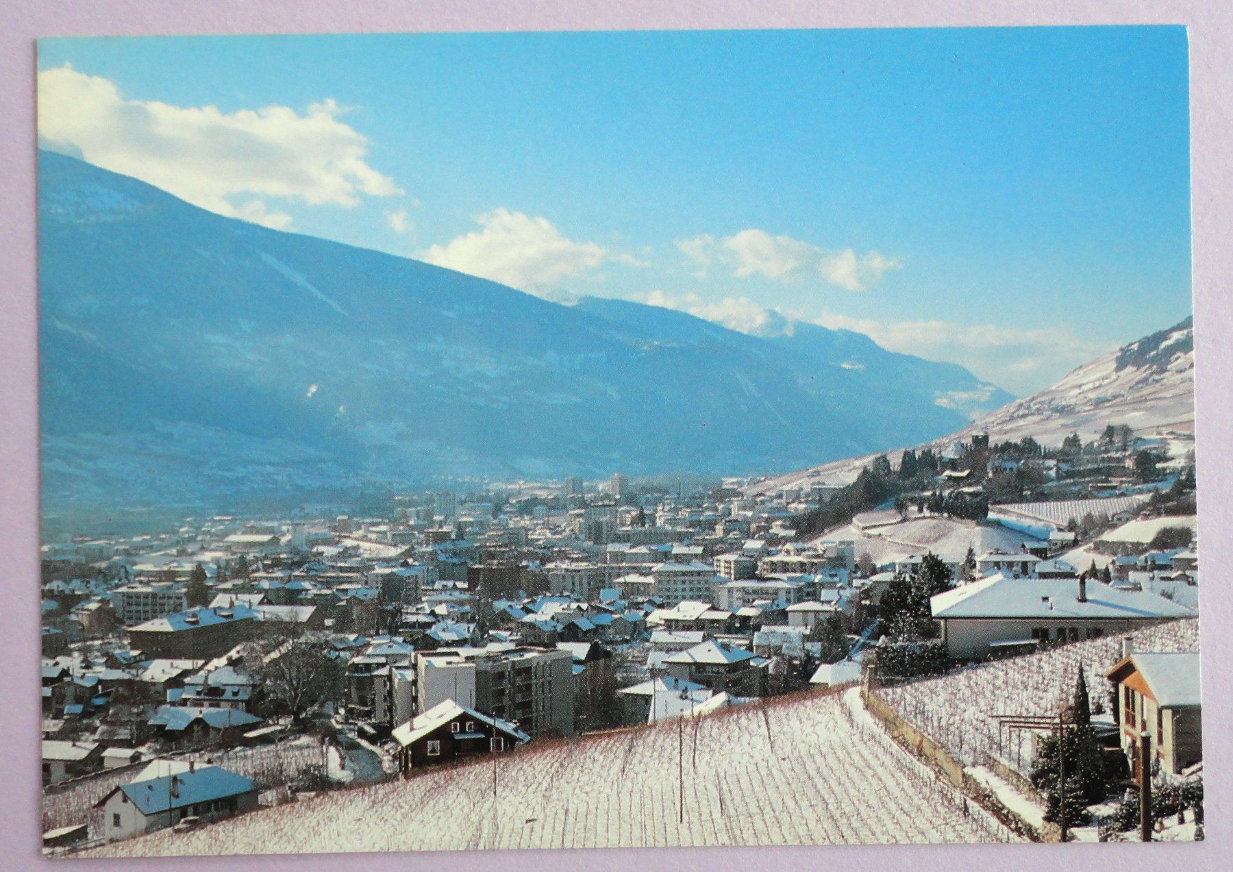 Ansichtskarten: Sierre – Gebraucht aus Fétigny von Billy2miny