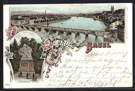 Litho Basel, Teilansicht, Strassburger D