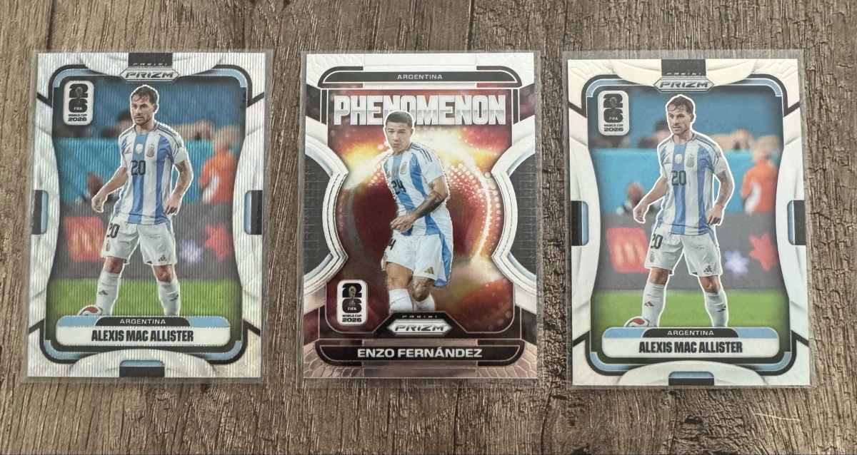 Panini Sammelbilder & Trading cards: 2026 Panini Prizm World Cup Set – Gebraucht aus Zollikofen von Bebby12