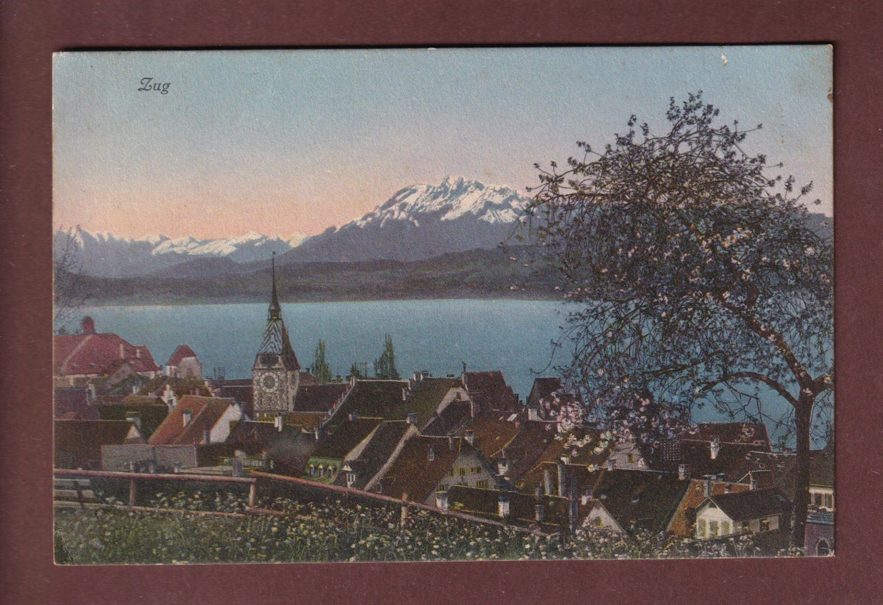 Cartes postales: ZUG - 1912 – D'occasion à Pully par nicecards-shop