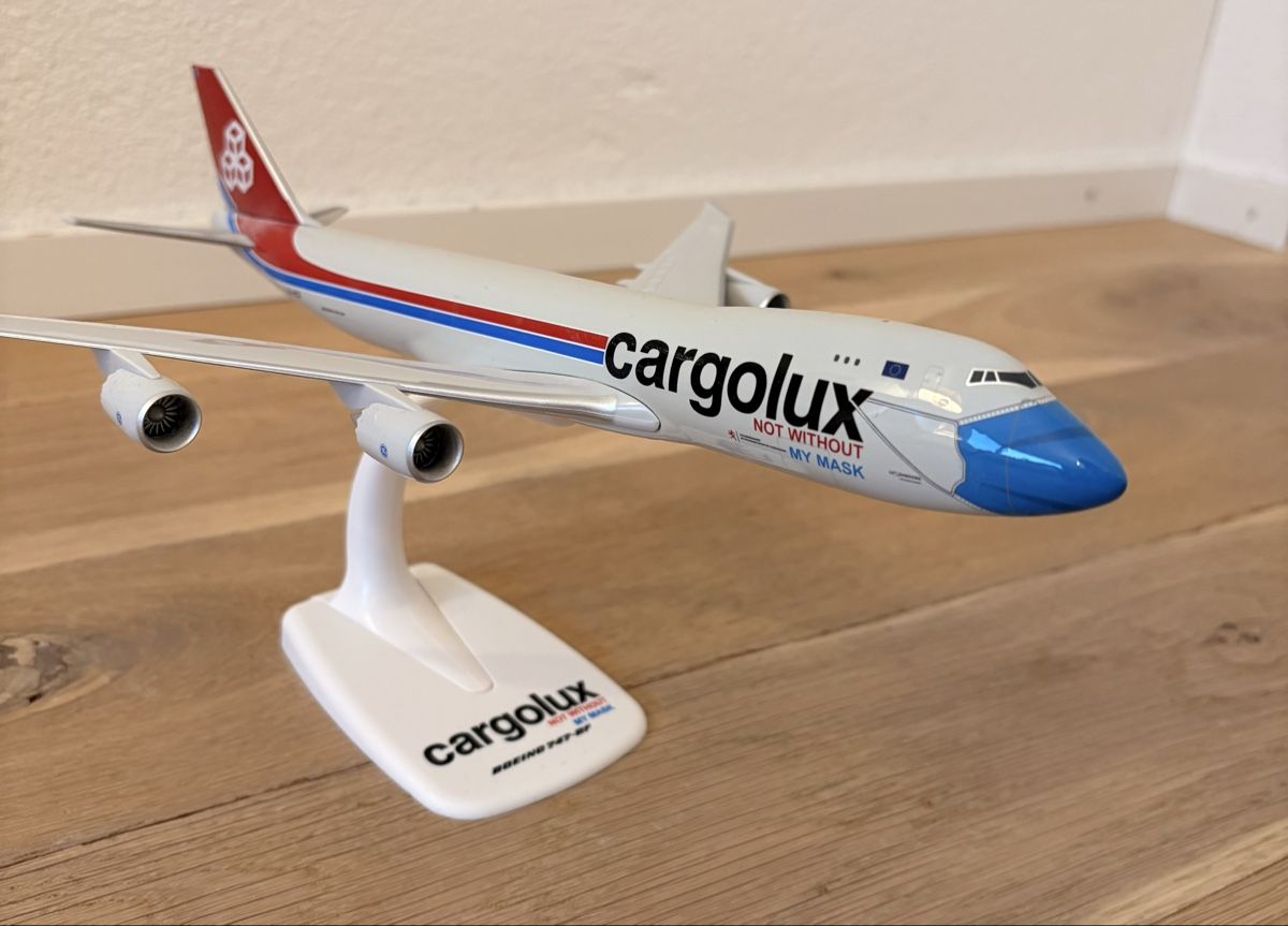 Boeing Kit di modellismo & Modellini statici: Special Edition Flugzeugmodell CARGOLUX BOEING 747-BF – Nuovo (secondo la descrizione) da Stäfa venduto da jgw007 7