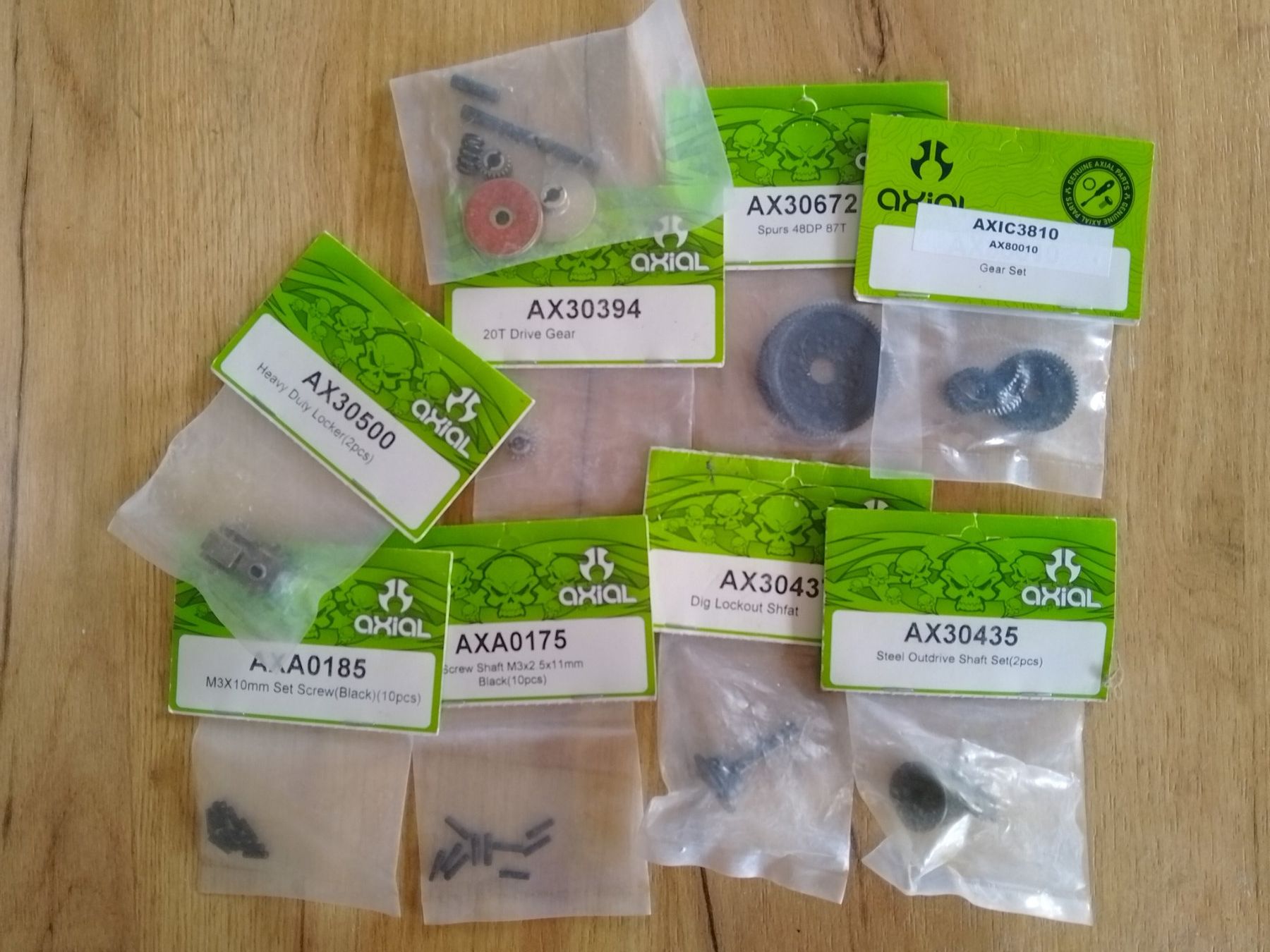 Axial Modellismo RC: Axial Parts – Usato da Fully venduto da Suisse-crawler 2