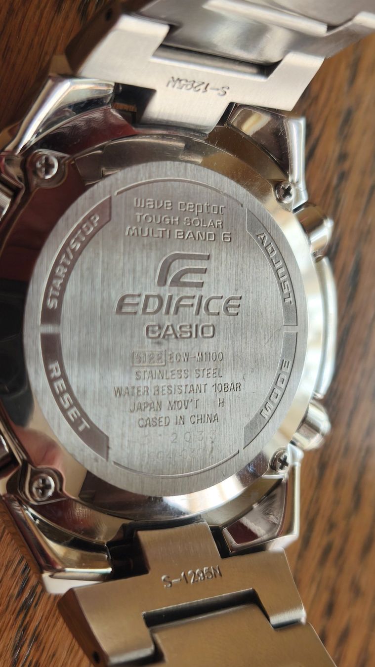 Casio Orologi: Casio Edifice EQW - M1100 Chronograph Funk und Solar – Usato da Aarau venduto da Blingo01 5