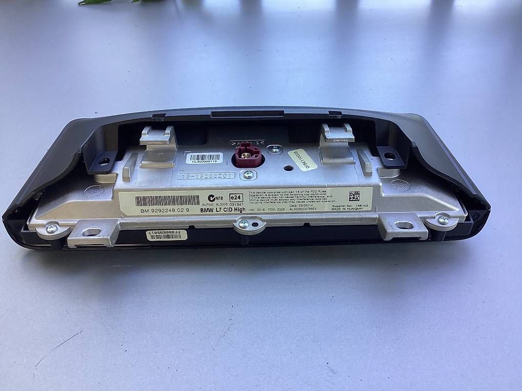 Monitor: Original BMW 3/4 Serie Display gebraucht – Usato da Endingen venduto da oliver8 4