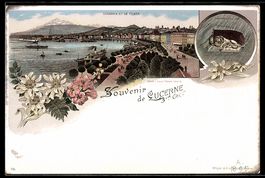 Litho Lucerne, Lucerne et le Pilate