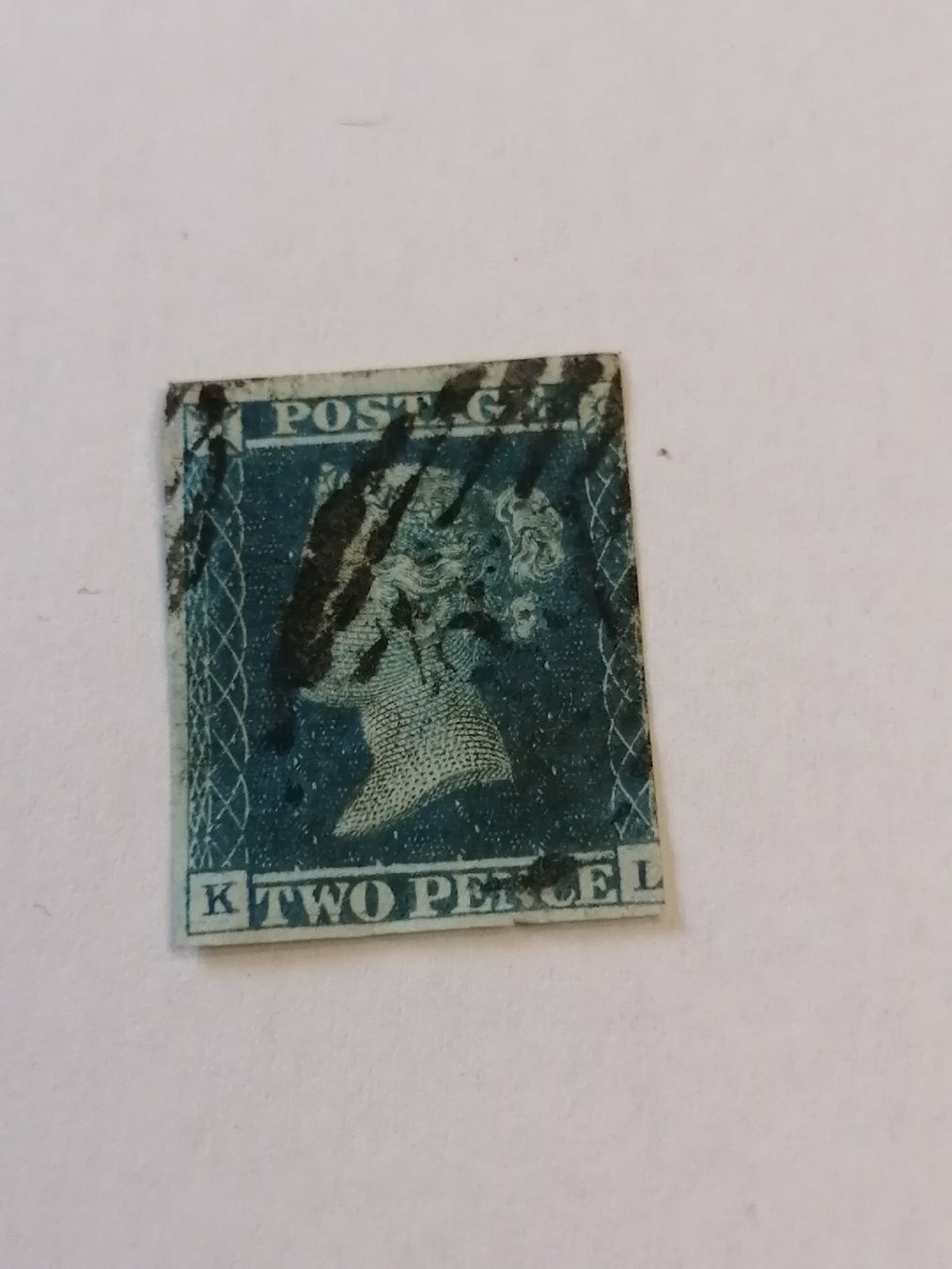 Tous les timbres: Two Pence Blue 1841 Platte 3  – D'occasion à Happerswil par tschergi