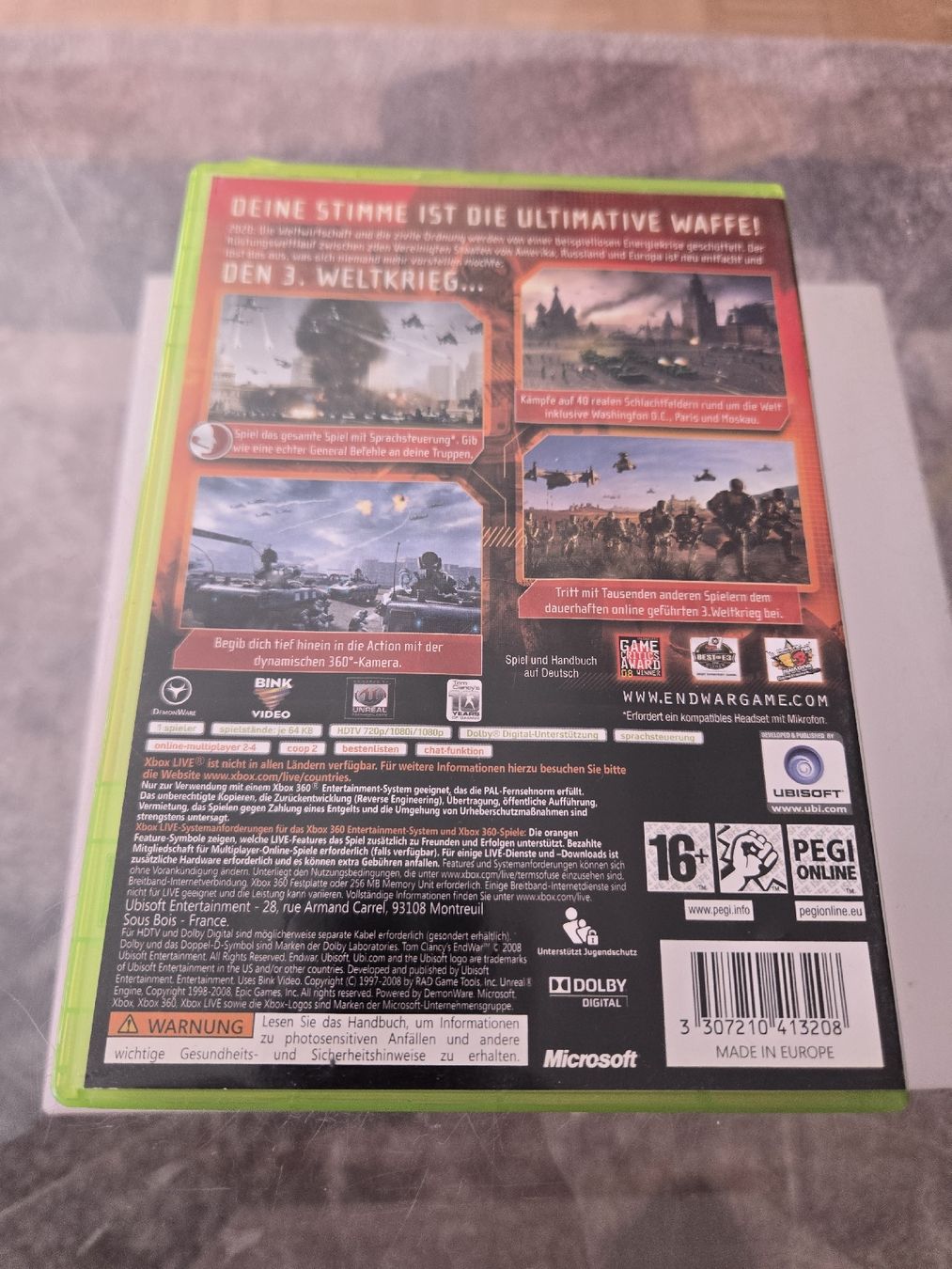 Spiele: End War Xbox 360 – Gebraucht aus Bussigny von Kfdlt 1