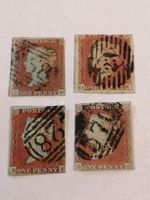 4mal One Penny Red 1841 