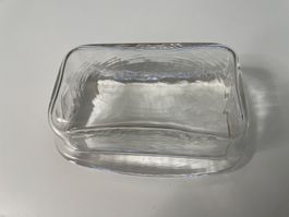 Butterdose Burriera Gross, Glasi Hergiswil, ca. 160x105x70