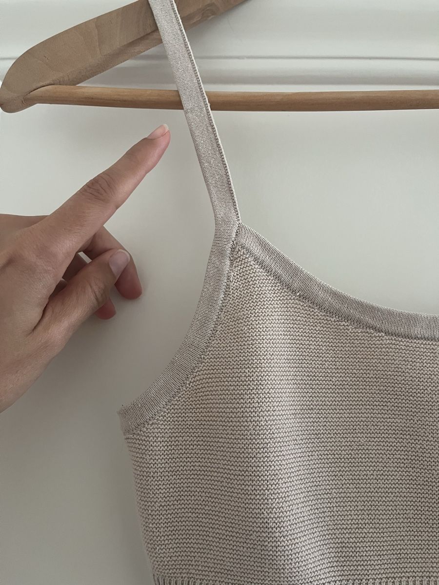H&M Top: H&M Crop Top aus Strick, Gr. S – Usato da Zürich venduto da vintage_for_you 1