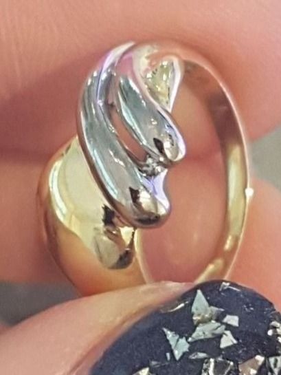 Anelli: Toller 750 Weiss- und Gelbgoldring – Nuovo (secondo la descrizione) da Unterägeri venduto da Altgoldschmuck 7