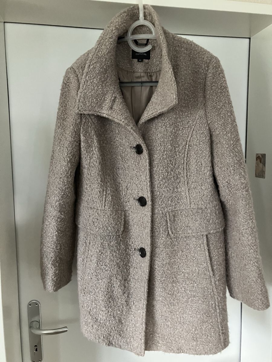 Comma Cappotti: Kurzmantel, taupe - COMMA, Gr.40 – Usato da Bubikon venduto da nb_b8d9