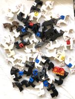 Lego Ritter & Piraten Pferde Konvolut - Grosse Herde + Hai