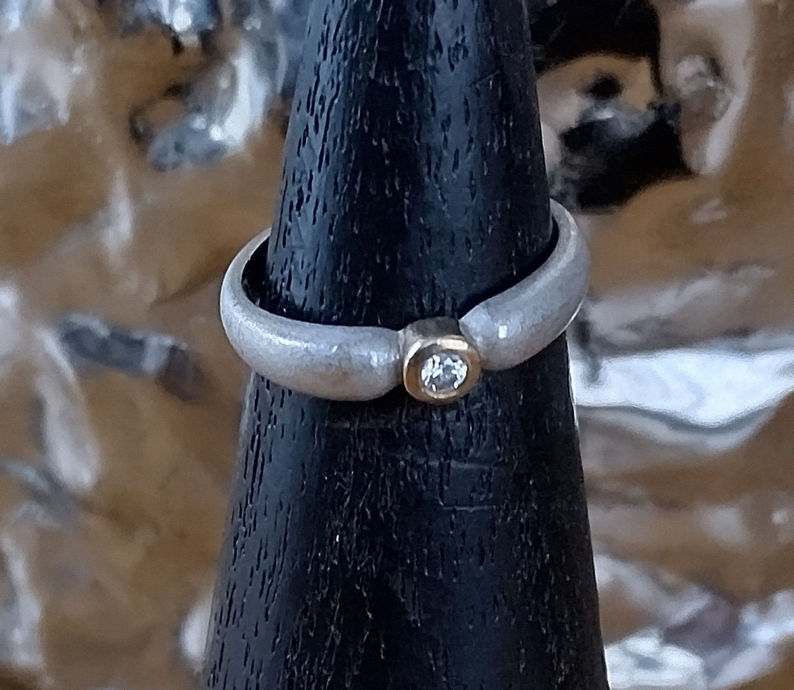 Anelli: SOLITÄR RING SILBER 925 – Usato da Romanshorn venduto da Glitzer-Paradies 1