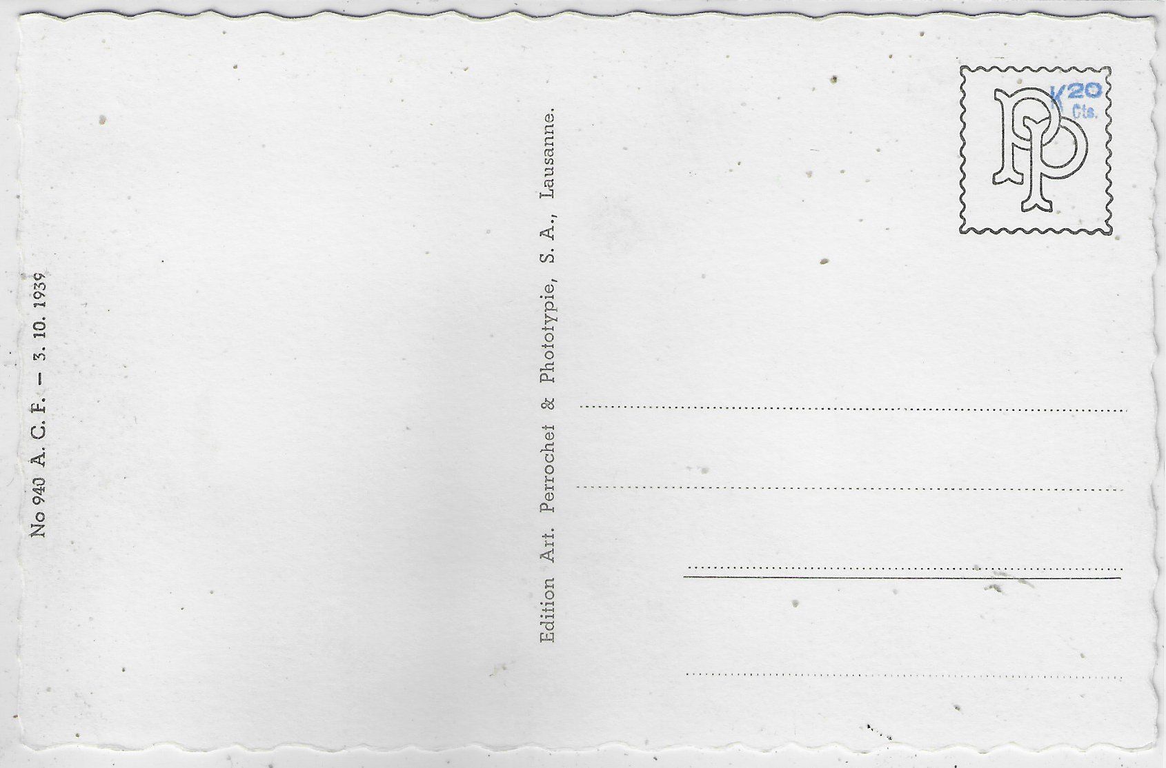 Cartoline postali: Tavannes - Vue generale – Usato da Ettingen venduto da Kartenplanet 1
