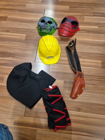 Fasnachts Maske Holster UND Helm K39