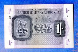 Italien British Military 1 shilling scarce