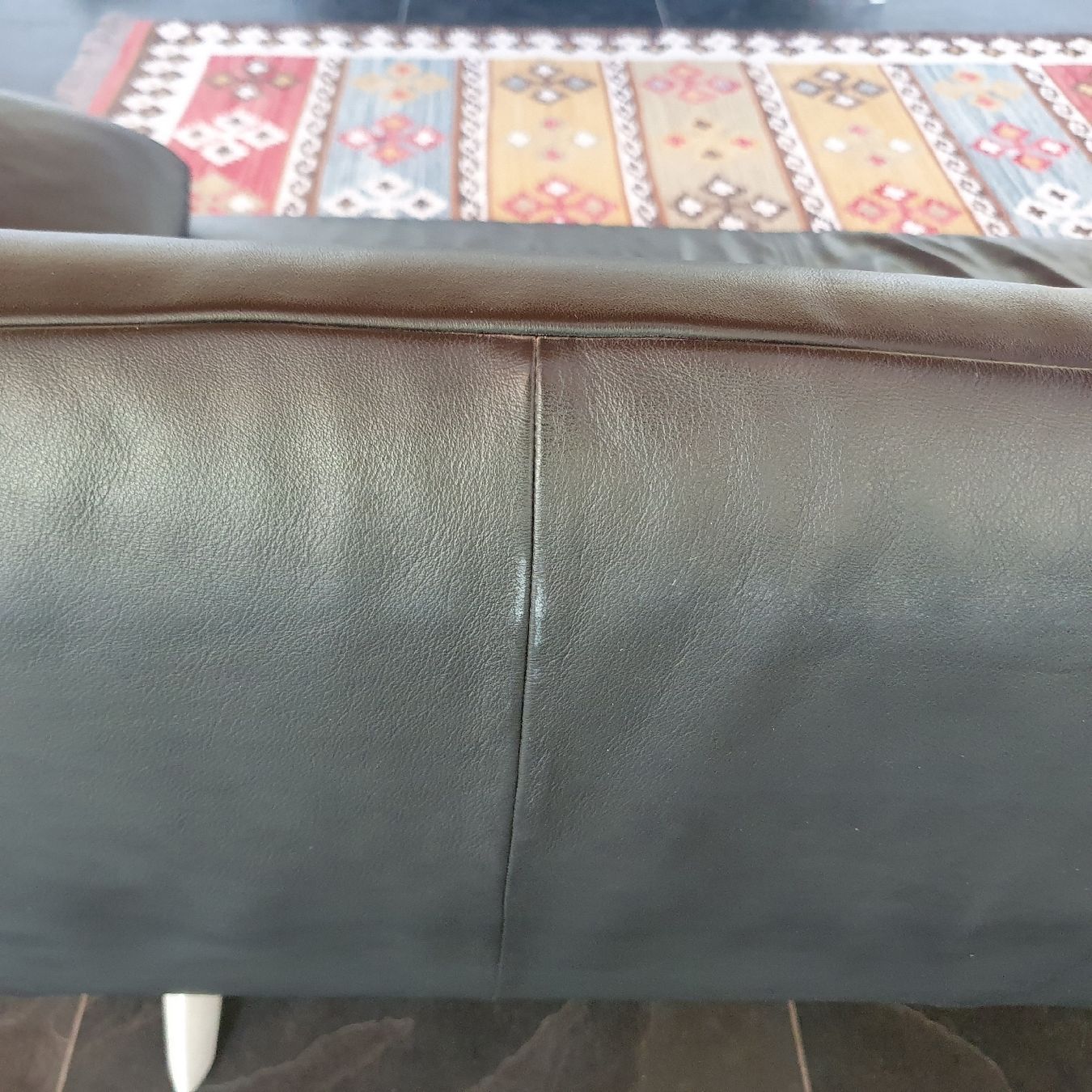 Divani: Rolf Benz Sofa 2er 4100 feines Leder schwarz – Usato da Sirnach venduto da Lemon04 6