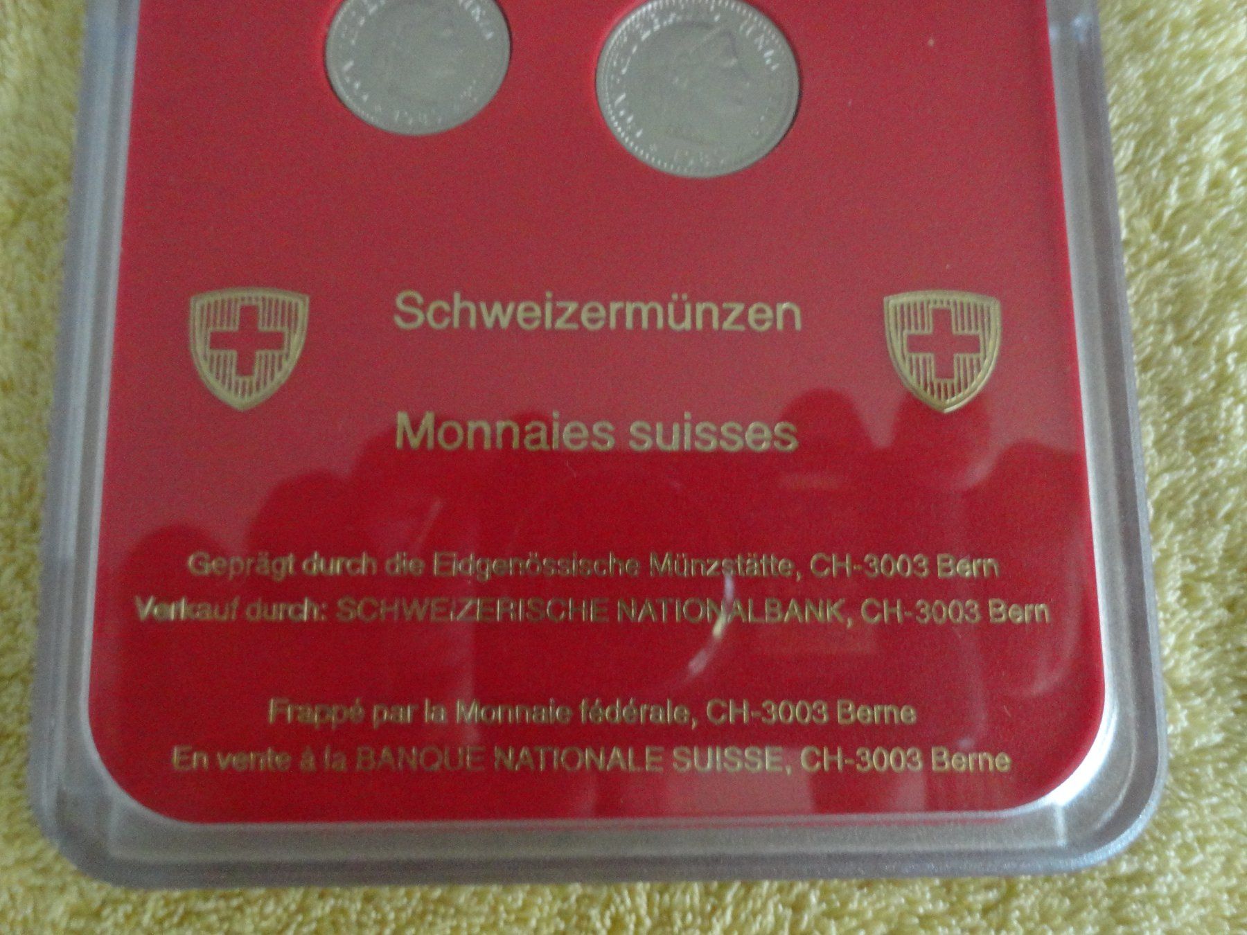 Tutti le monete: Schweizer Münzsatz 1989 - in Polierter Platte – Usato da Gerlafingen venduto da Shiva_74 7