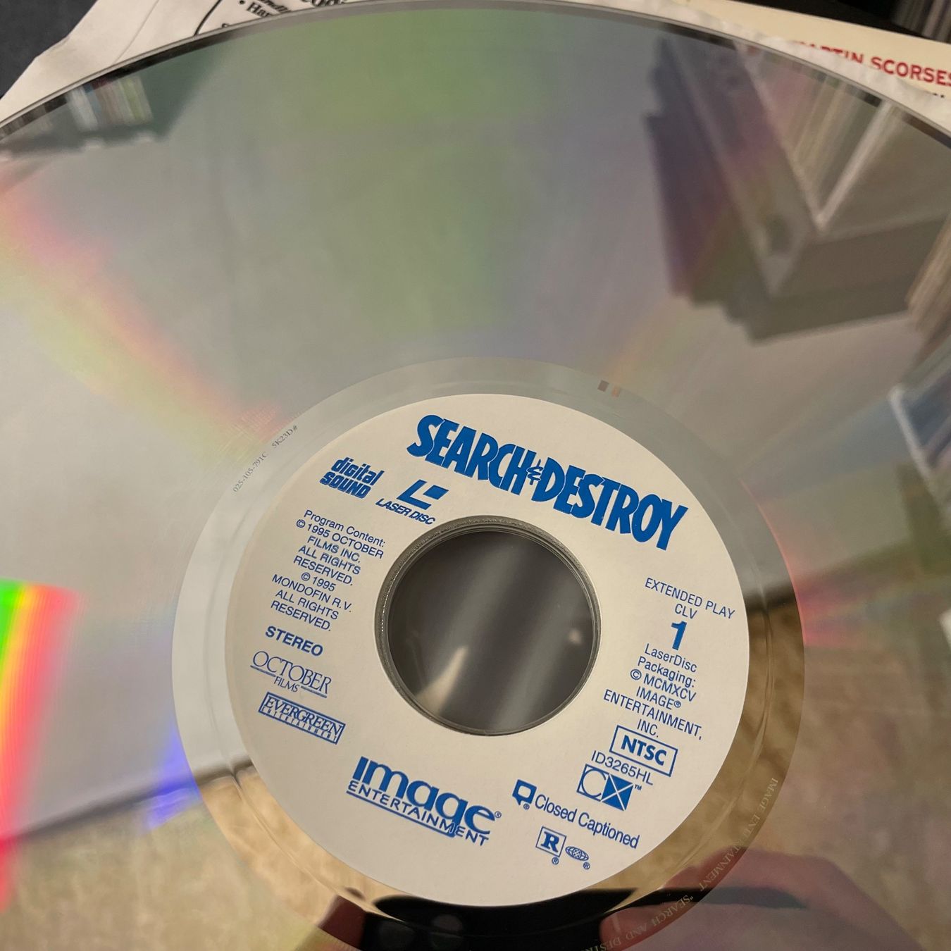 Tutti i DVDs: Search & Destroy - LASER DISC - Englisch Orig. – Usato da Stans venduto da Brode 2