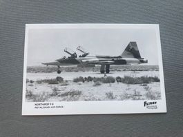 Postkarte Northrop F-5 Royal Saudi Air Force guter Zustand