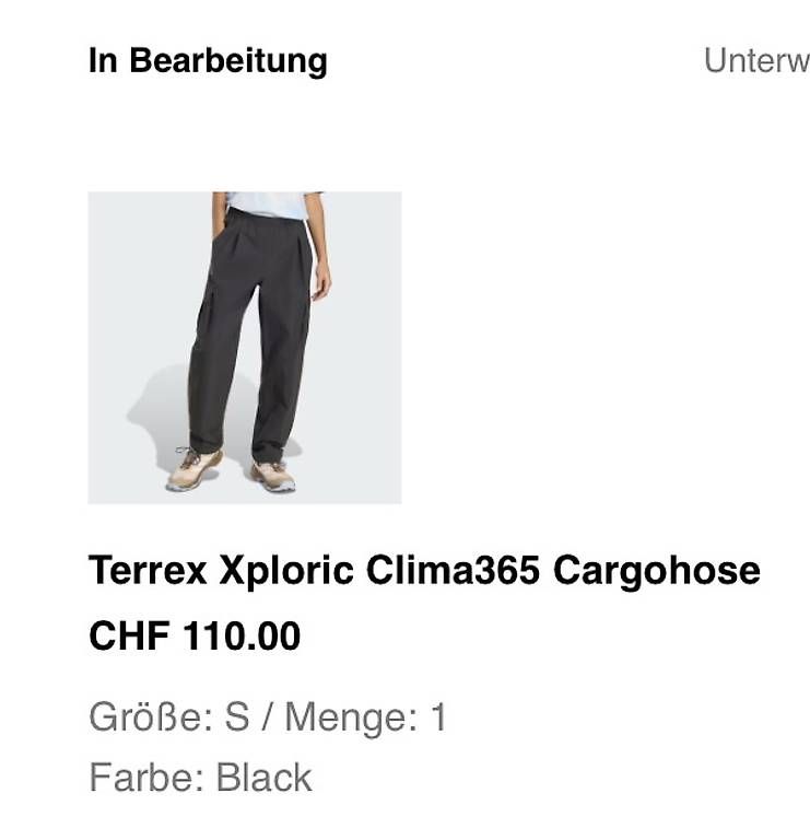 Hosen: adidas hose – Gebraucht aus Auslikon von fundance