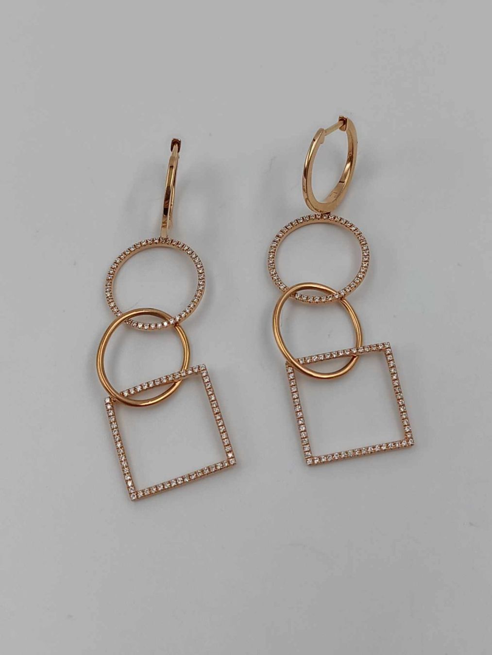 Orecchini pendenti & Orecchini a lobo: DIAMANTOHRSCHMUCK IN 750 ROTGOLD – Usato da Luzern venduto da EdiGem 6