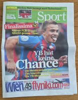 Sonntags Blick Sportteil 16.5.10. Finalissima YB - FC Basel