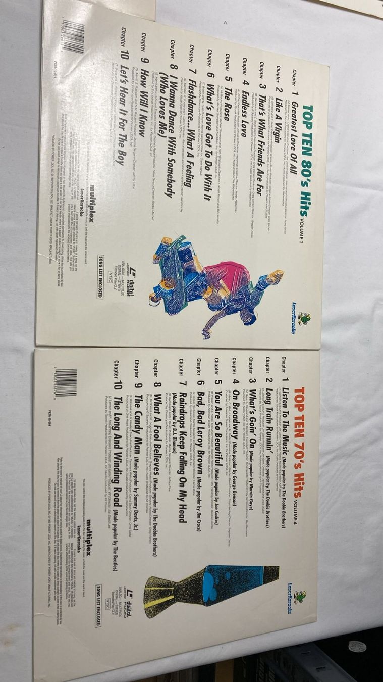Tutti i DVDs: 8 Laser Karaoke Disc – Usato da Dietikon venduto da Rima57 6