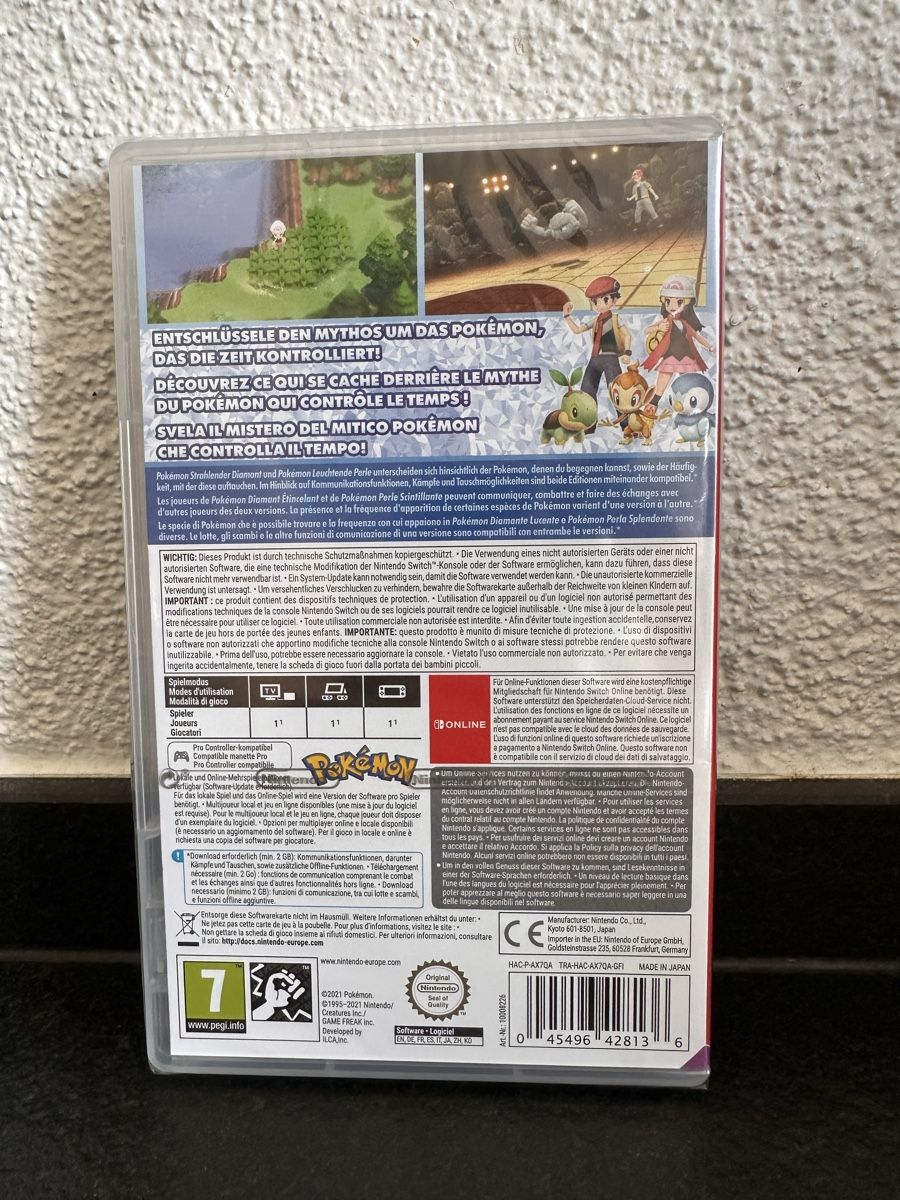 Giochi: Nintendo Switch: Pokémon Strahlender Diamant OVP – Nuovo e nell'imballaggio originale da Heiligkreuz (Mels) venduto da Luova 1