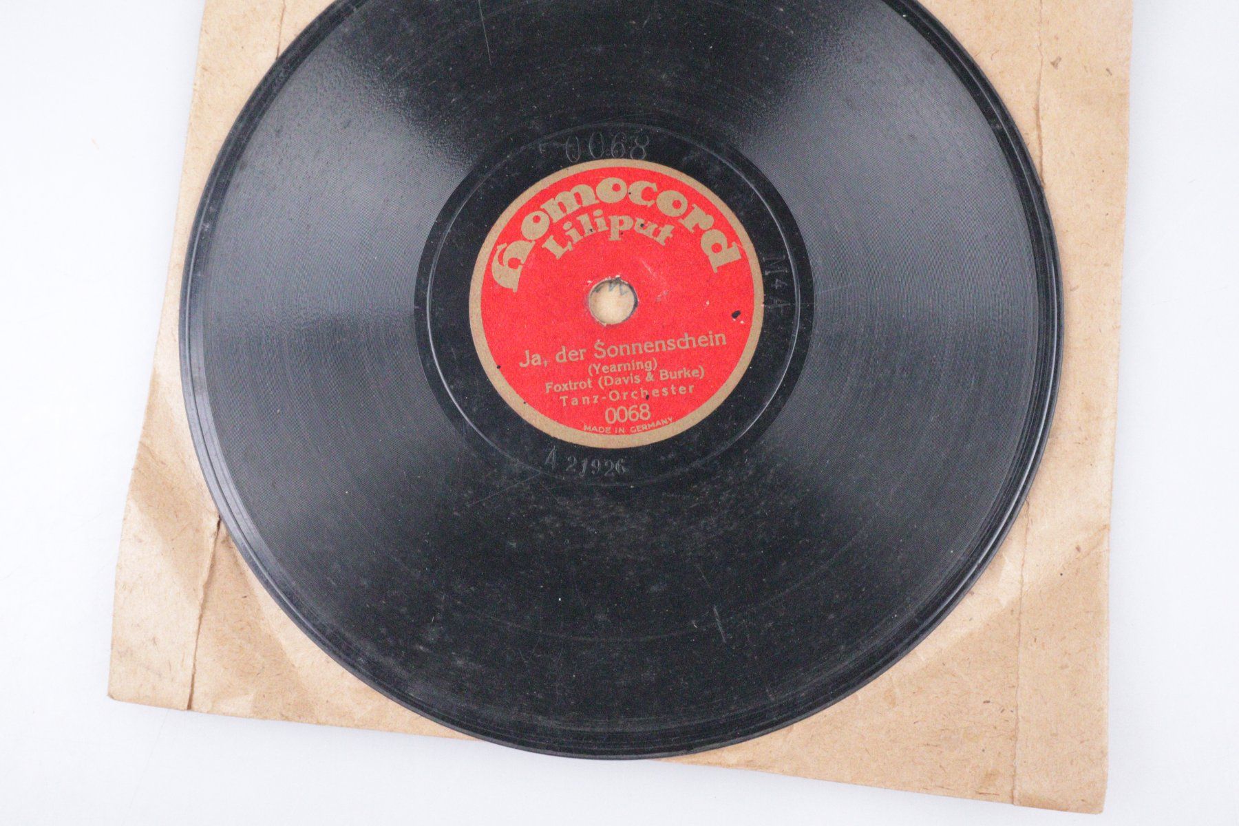 Schallplatten: 5 Stück Vintage Schellack Platten 15cm – Gebraucht aus Volketswil von brockipfannenstil 6