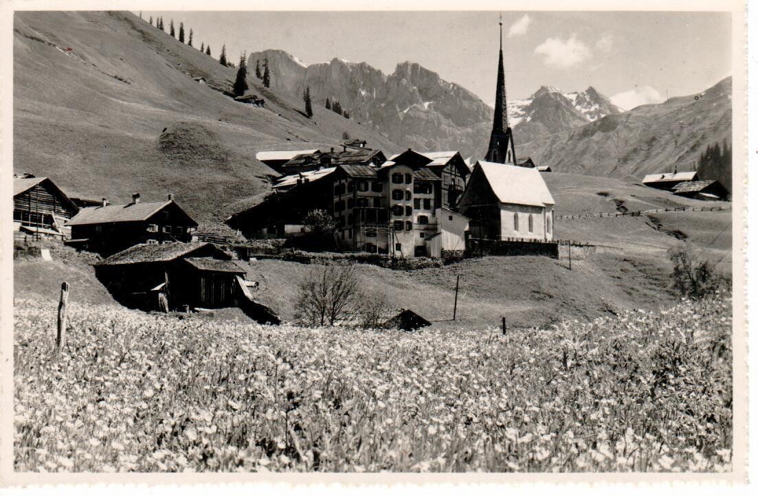 Ansichtskarten: St. Antönien 1947 – Gebraucht aus Wolhusen von Curver9