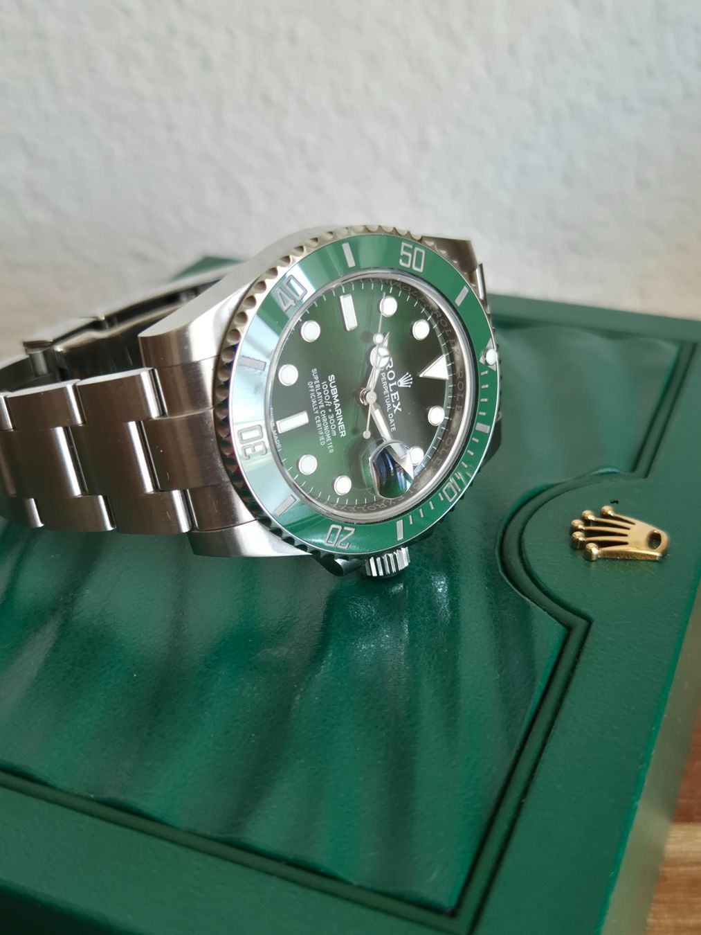 Rolex Uhren: Rolex Submariner Date 11610LV Hulk – Gebraucht aus Zürich von Dalema13 1