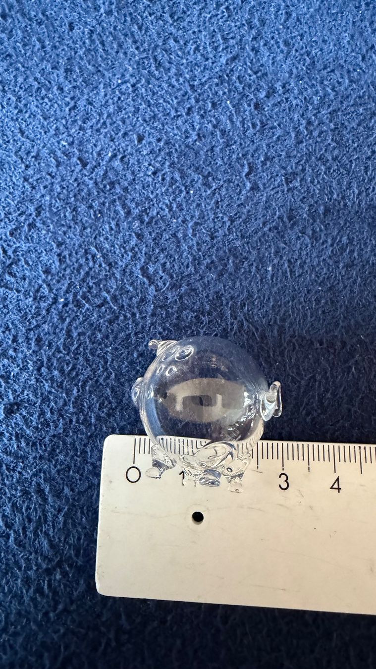 Figuren: Miniatur Glas Schwein, Säuli, Glücksbringer oder Setzkasten – Neu (gemäss Beschreibung) aus Egg b. Zürich von Mogli93 1