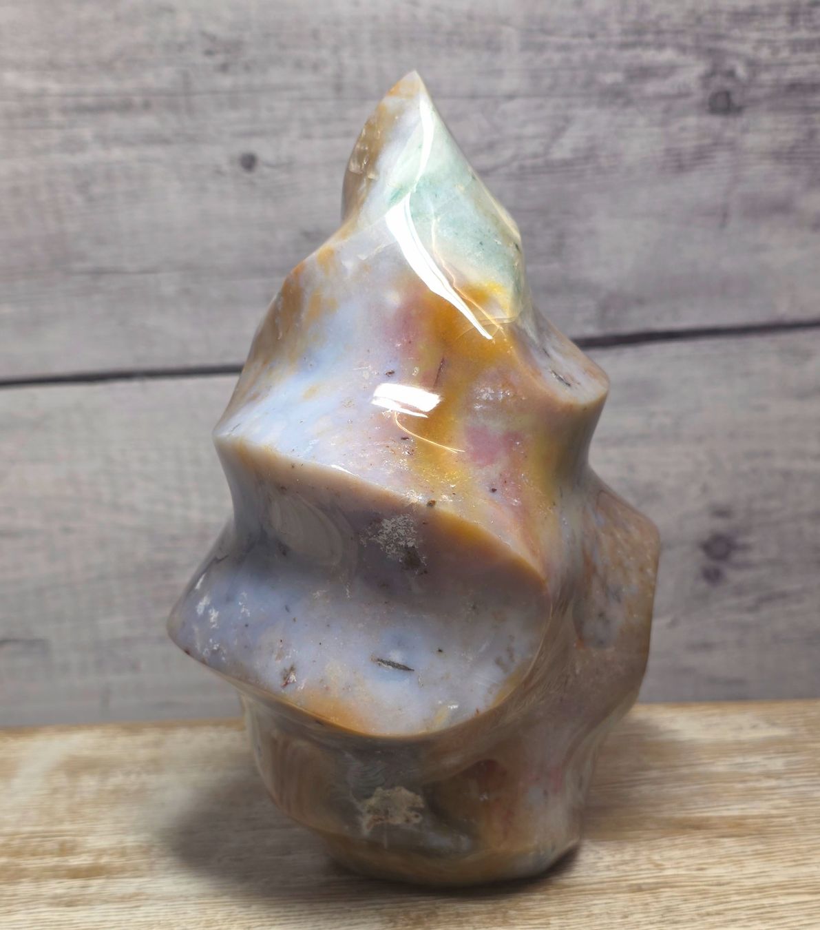 Minerali & Pietre curative: Jaspis Flamme 1.96kg – Nuovo e nell'imballaggio originale da Matzingen venduto da Shay_Crystalz 1