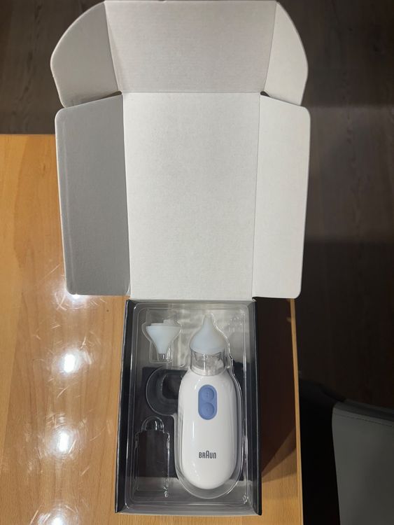 Medcodes Elektrischer Nasensauger Für Baby - 9 Stufen Saugkraft Mit Nachtlicht