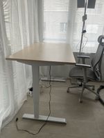 Höhenverstellbarer Schreibtisch venla  gebraucht weiß Holz