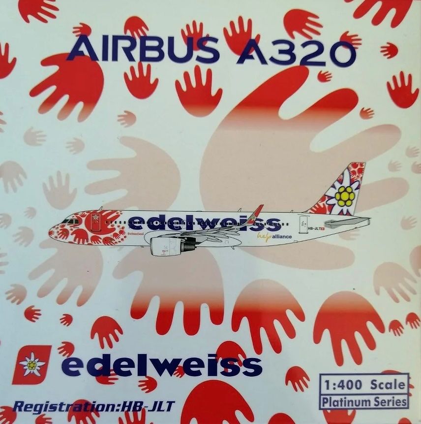 Modellbausätze & Standmodelle: Phoenix 1:400 Edelweiss A320 Help Alliance – Neu (gemäss Beschreibung) aus Muttenz von RYEN4 1
