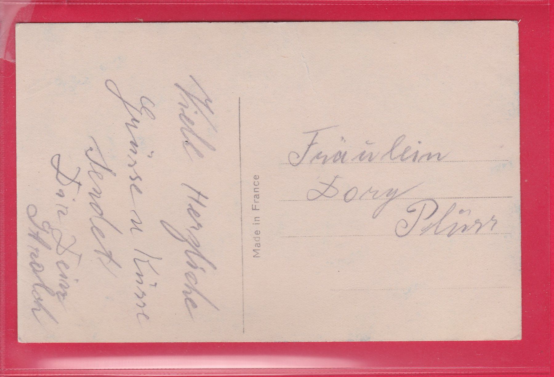 Cartoline postali: JUNGE DAME (BESCHRIEBEN!) – Usato da Oberrieden venduto da Gebirgsstelze 1