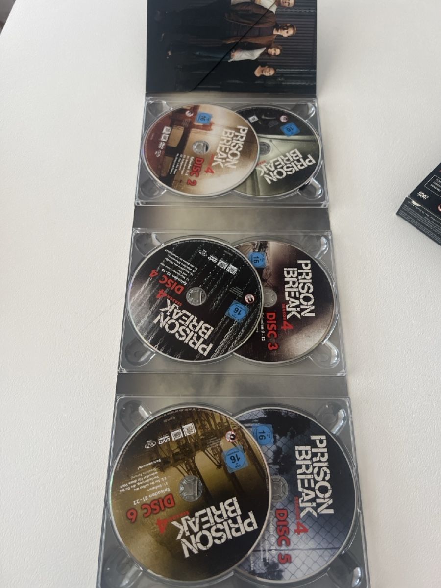 Tutti i DVDs: Prison Break Staffel 4 Complete DVD  – Usato da Gossau SG venduto da DuDaRi0089 2