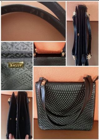 Bally Black Quilted Leather Shoulder Bag 🖤