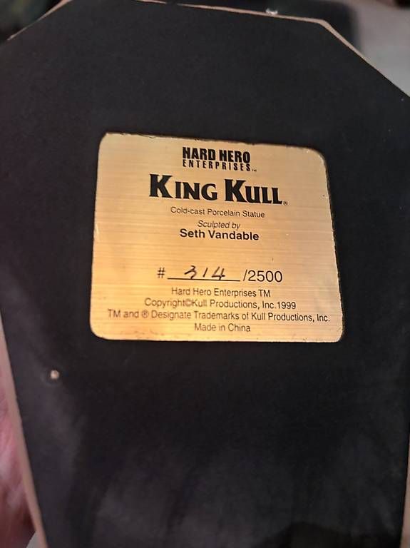 Statuette: King Kull 1:5 scale Statue von Seth Vandable (Conan) – Usato da Zürich venduto da samg00dy 3