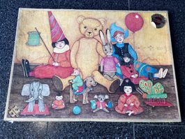 riesiges Puzzle von Penelope Holz antik rarr, 43,5 x 60,5 cm