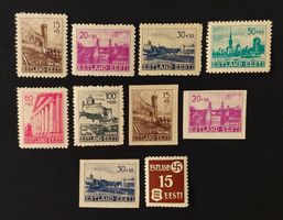 Deutsche Besetzung Estland Lot 1941**