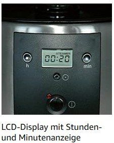 Gastroback Elettrodomestici da cucina: GASTROBACK 42510 Design Dampfgarer – Nuovo e nell'imballaggio originale da Schwändi GL venduto da weclsima 2