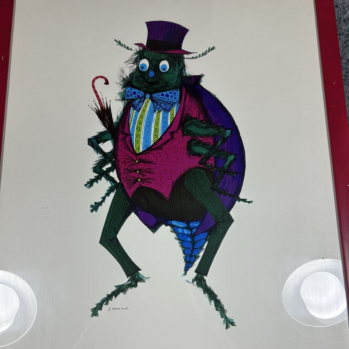 Tele & Cornici: G. Roland Smith Insect Prints – Usato da La Sagne NE venduto da Matlasape 3